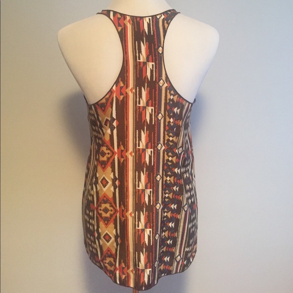 LAST CHANCE Boho racerback tank -multicolored - Picture 2 of 3